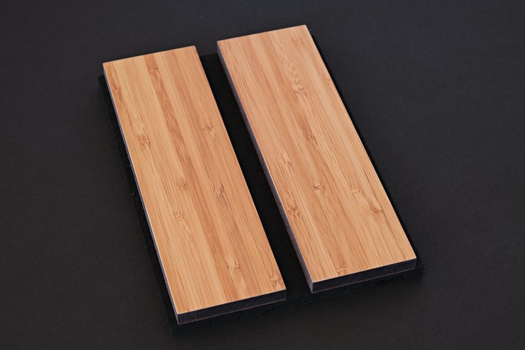 aangenaam akoestiek woodline Type 60 bamboe (blank mat gelakt)